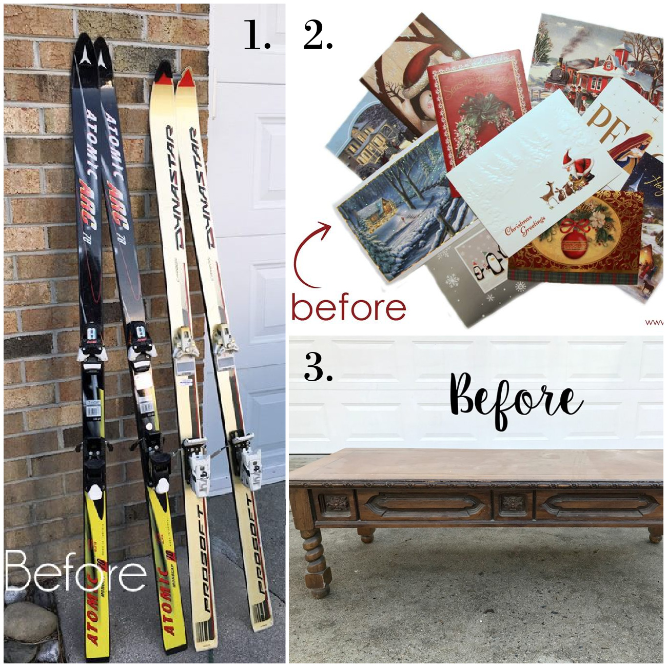Trash to treasure makeovers