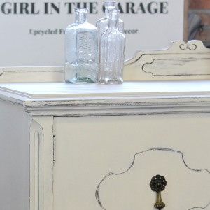 Painted Antique Sideboard Makeover