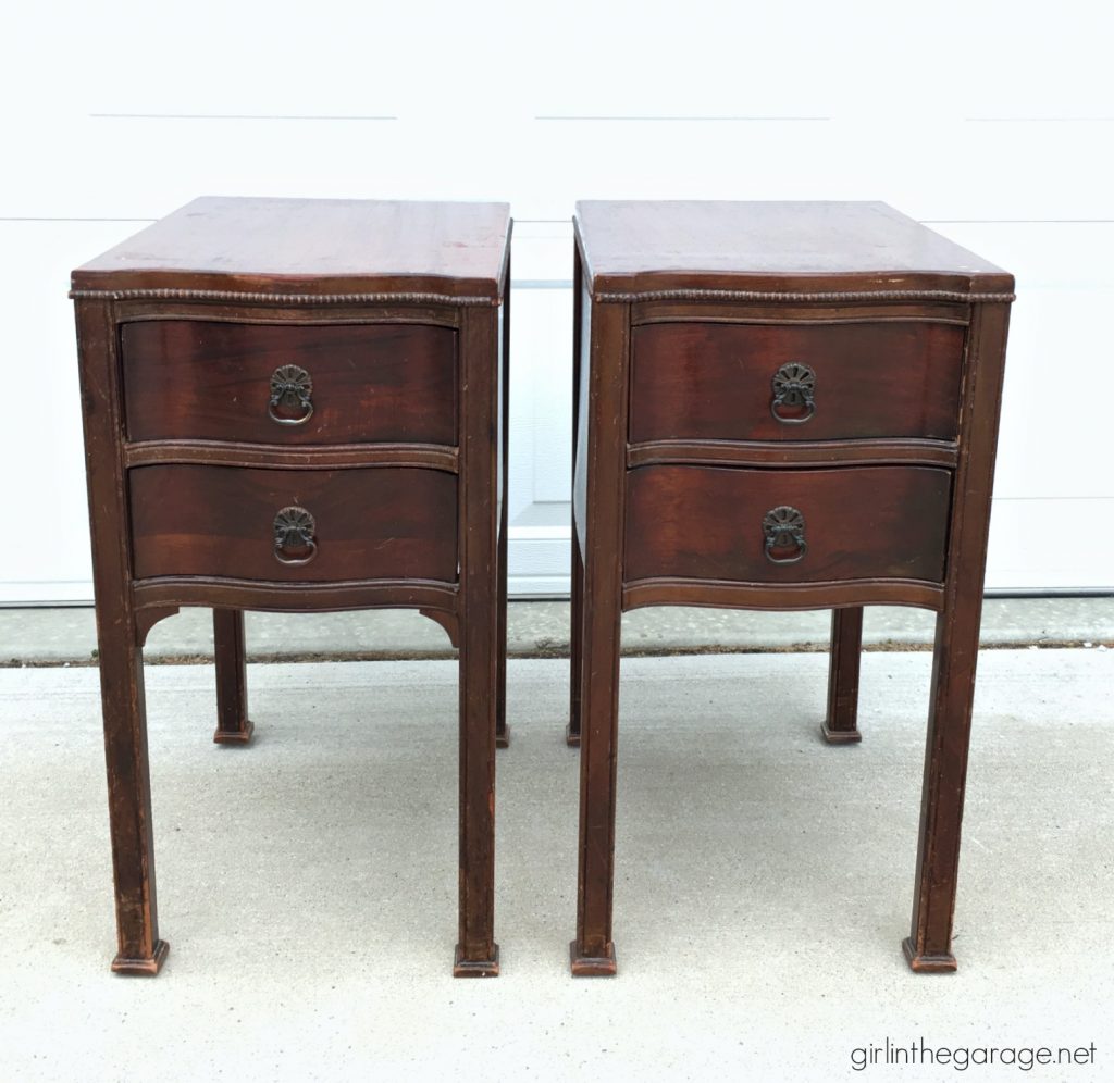 Updated Antique Nightstands Girl in the Garage®