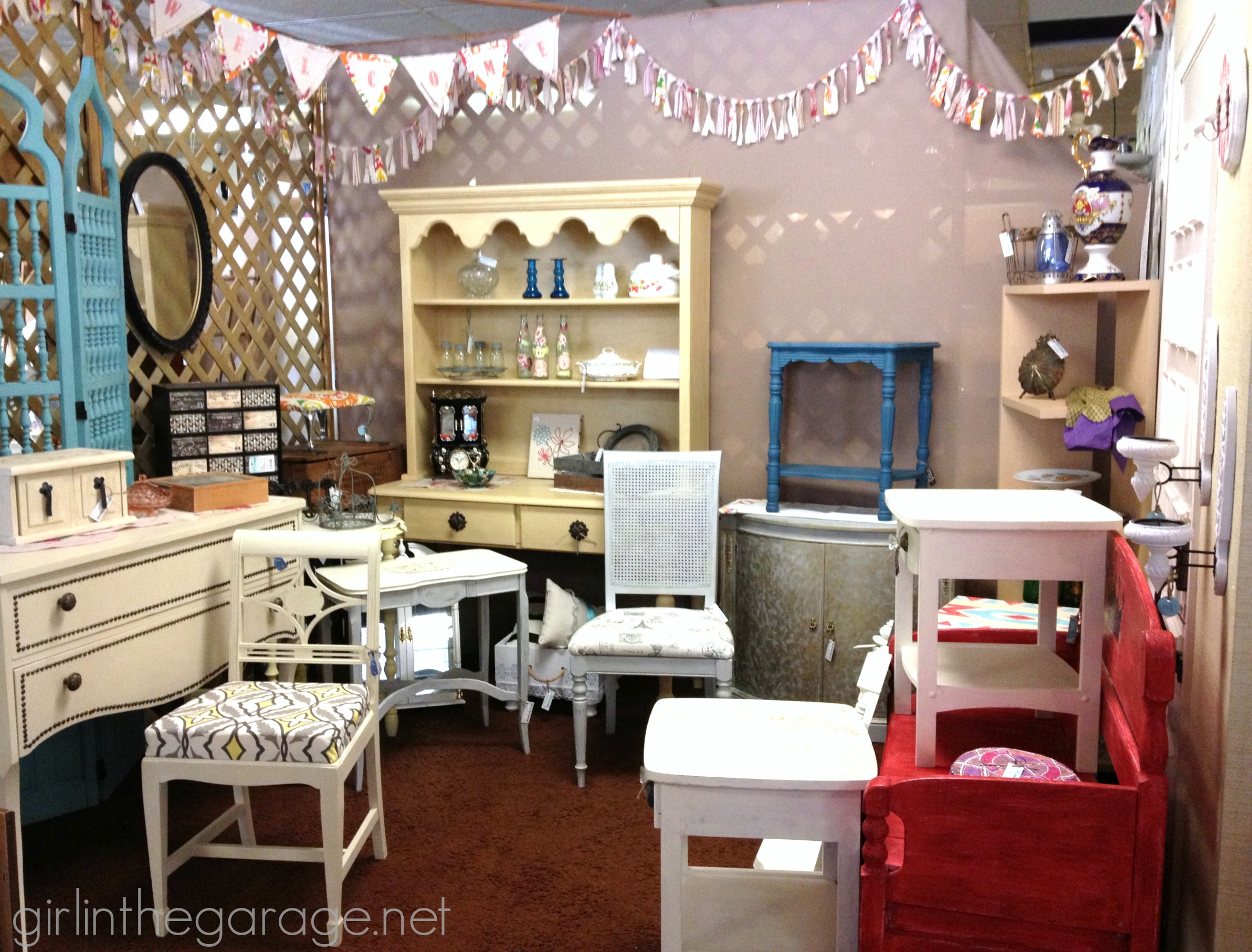 7 Mistakes I Made When Starting My Antique Booth Girl In The Garage
