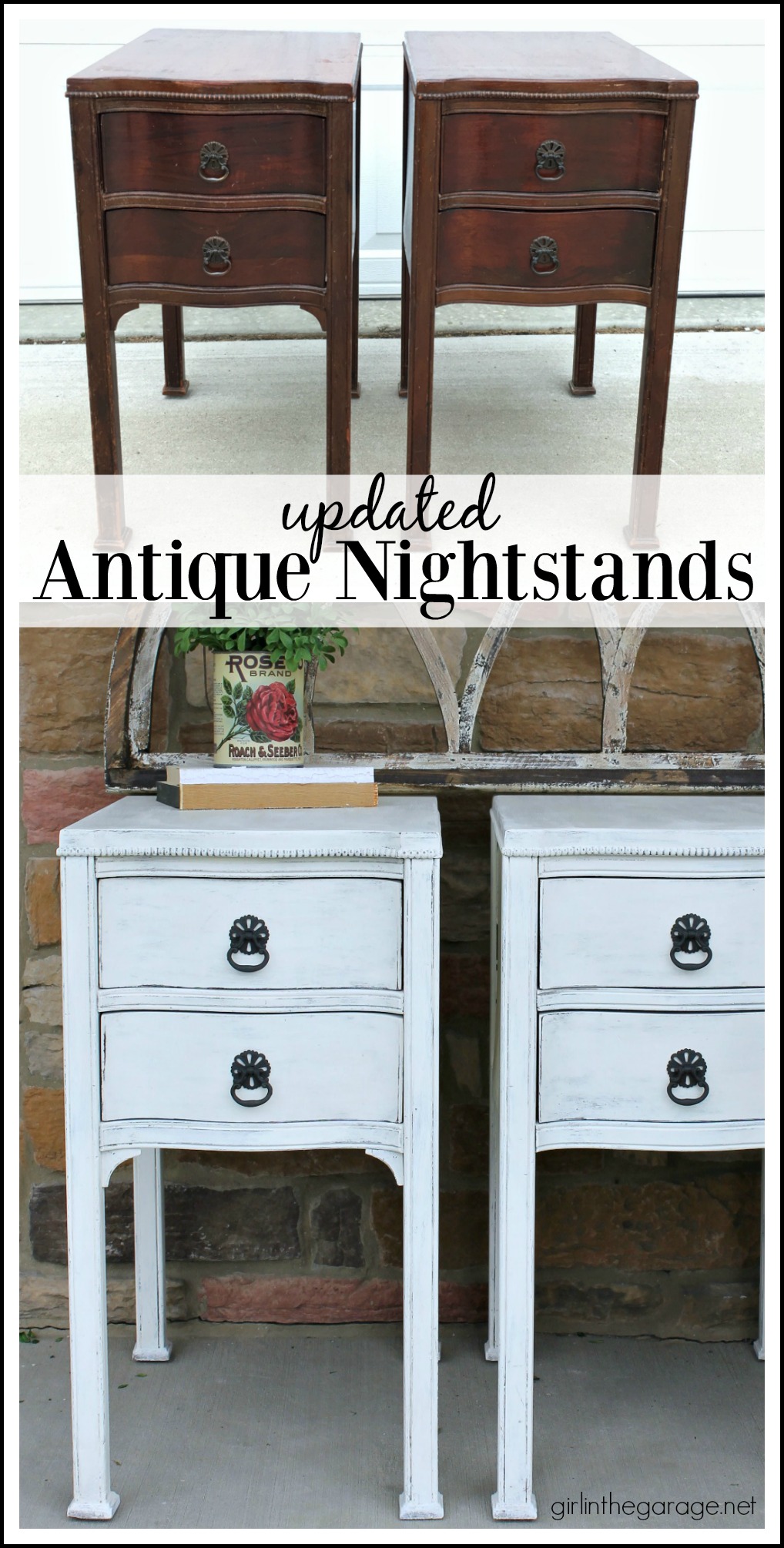 Antique nightstands 2024 near me