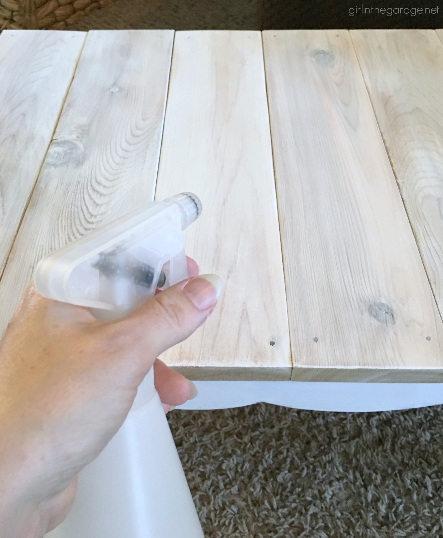 Easy DIY Foot Stool Made from an Old Table