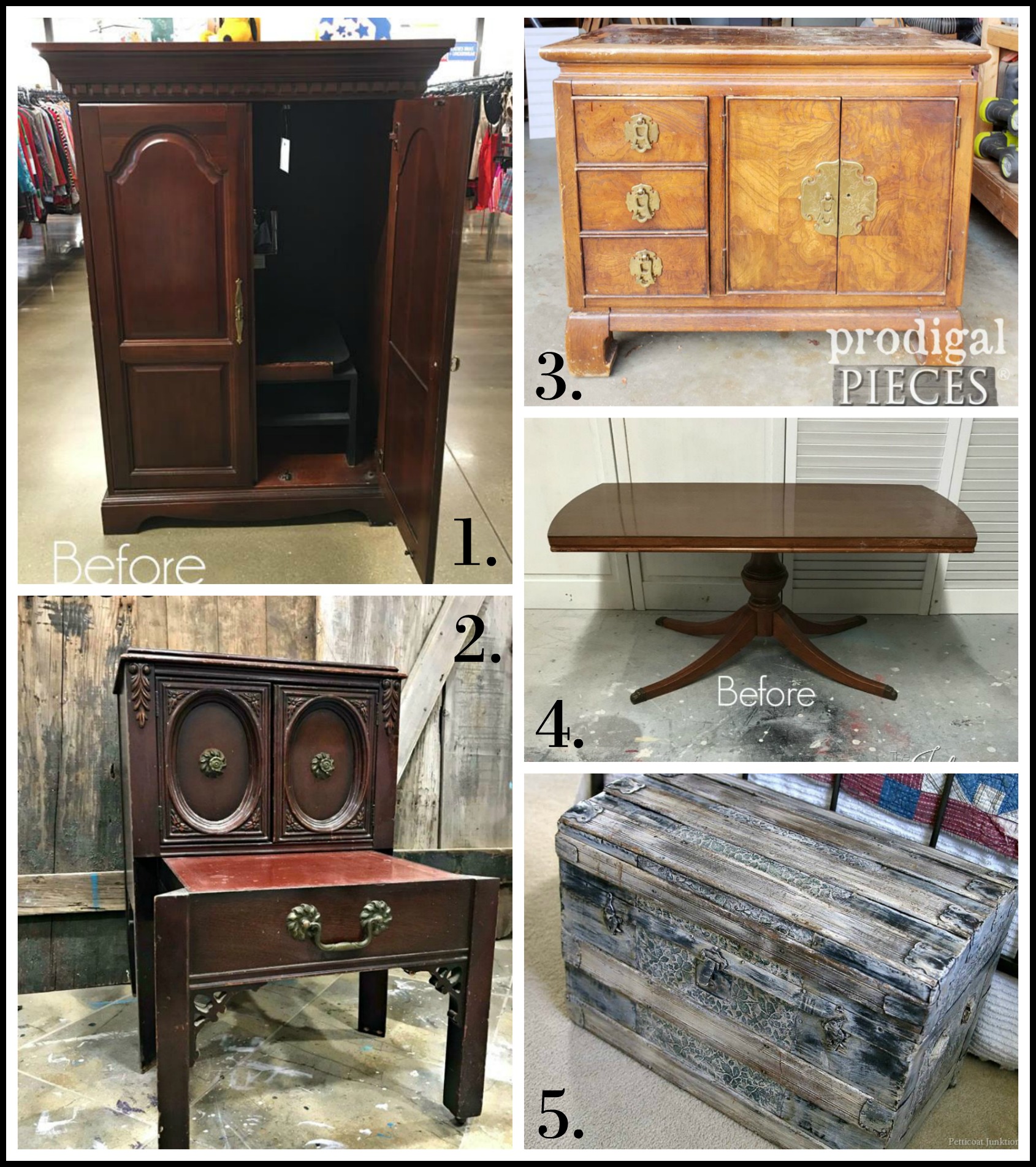 Furniture Fixer Uppers - Sept 2018