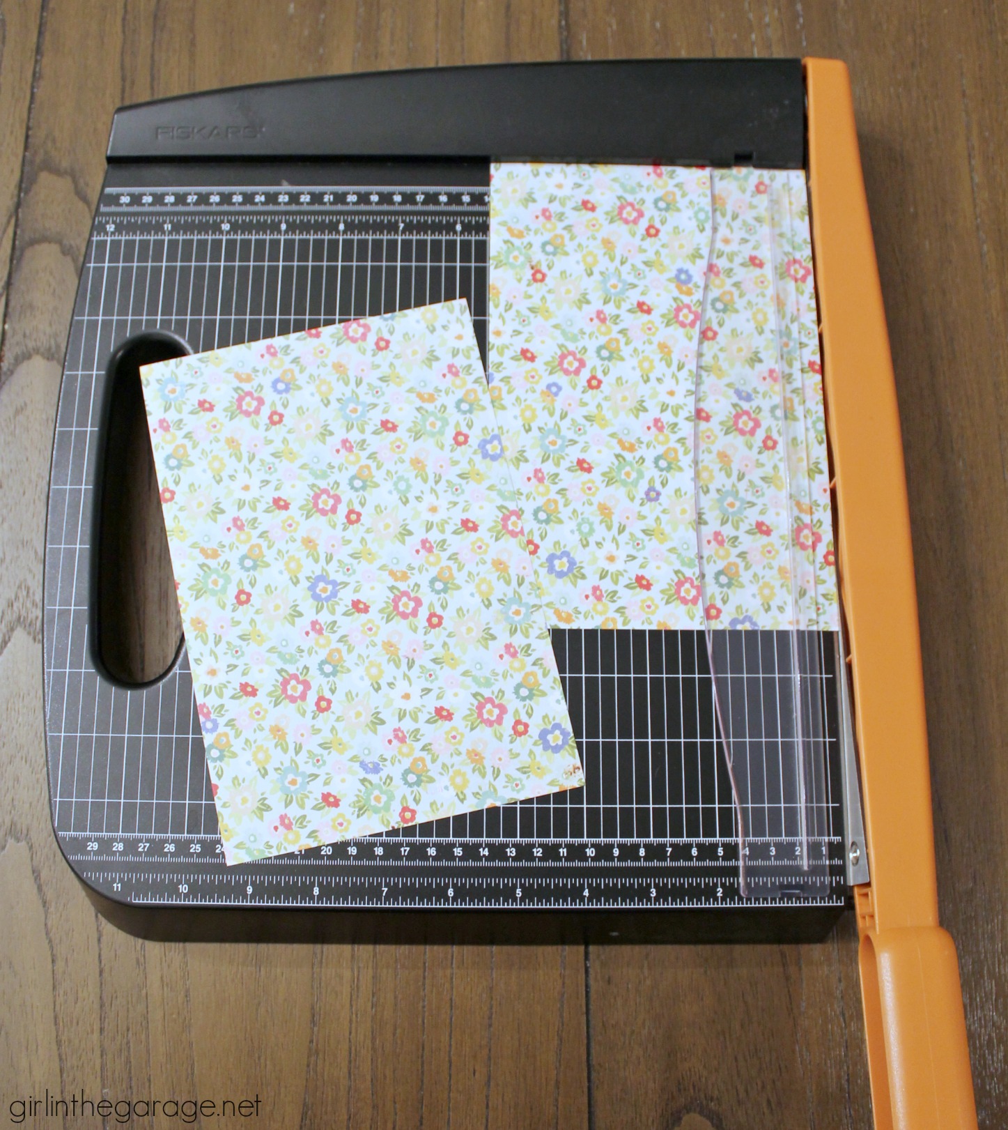 Repurposed book cover into a storage box- tutorial by Girl in the Garage
