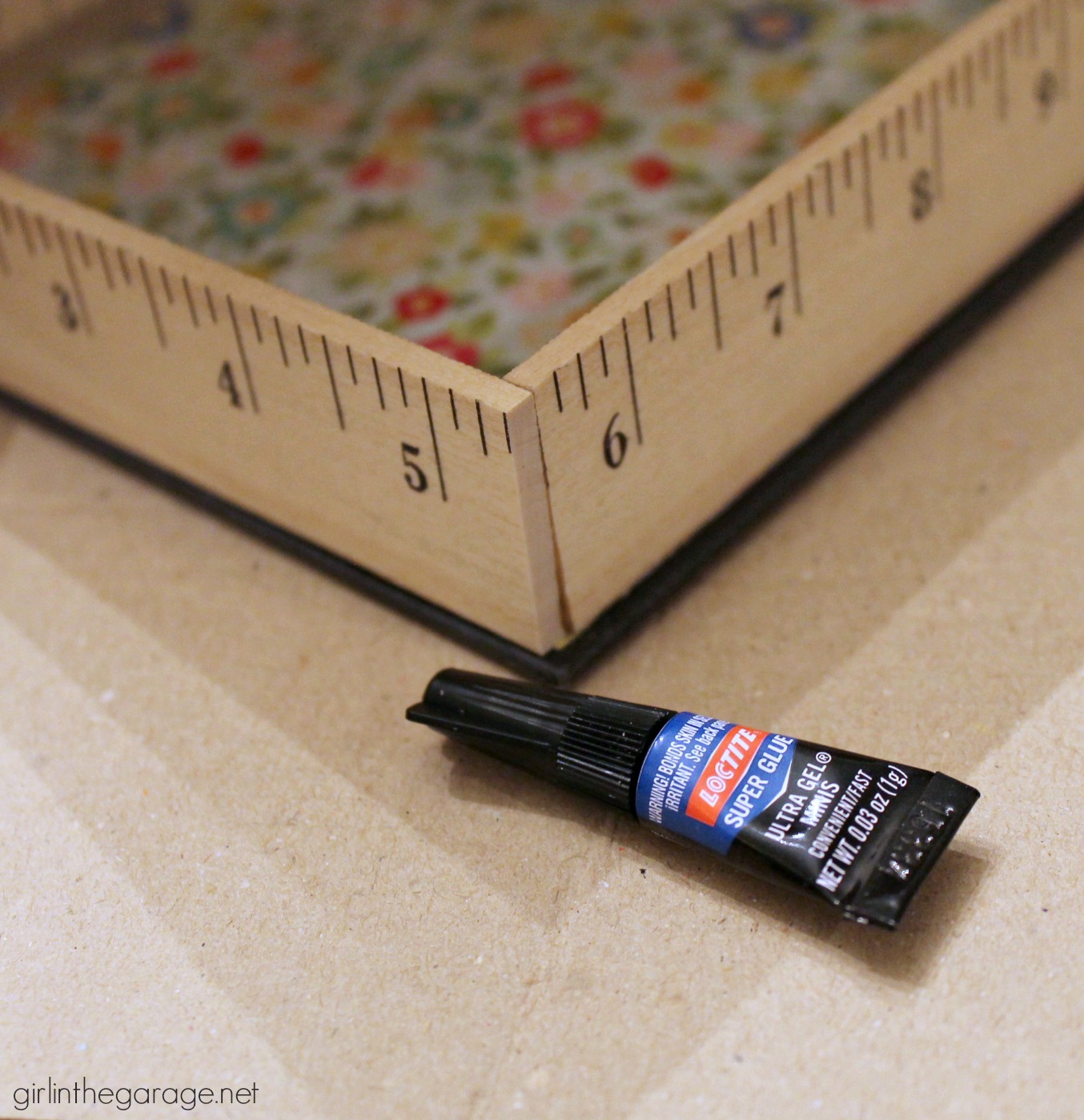 Repurposed book cover into a storage box- tutorial by Girl in the Garage