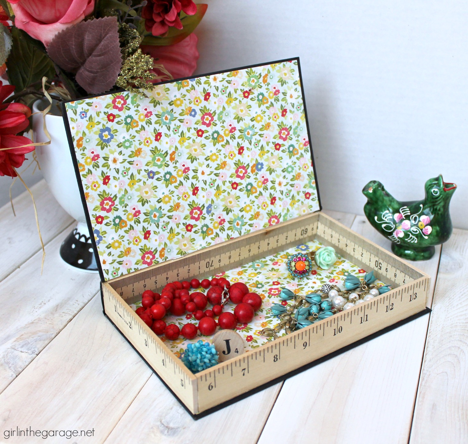 Hand Painted Jewelry Box Ideas - Girl in the Garage®