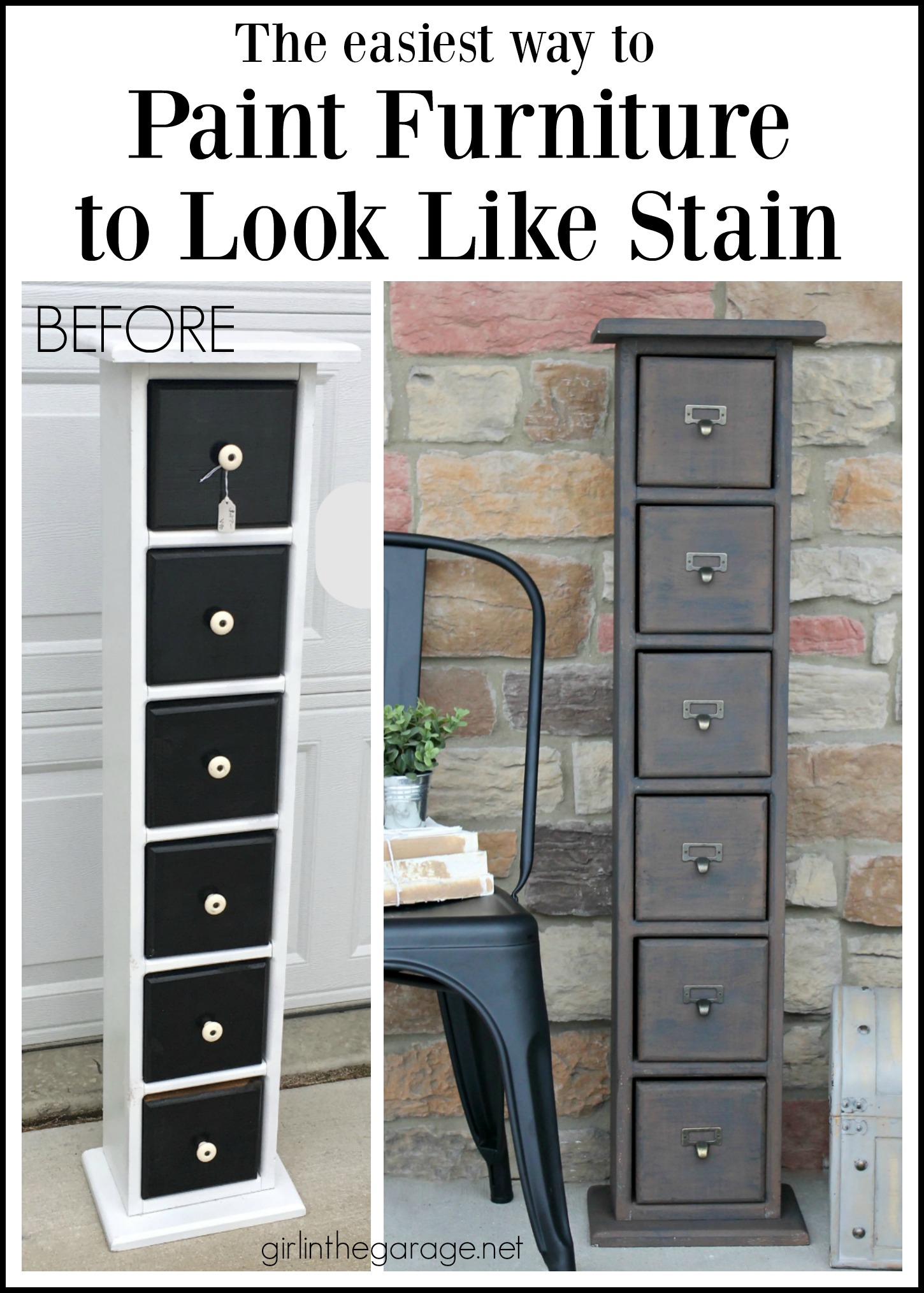 How to Paint and Stain Furniture