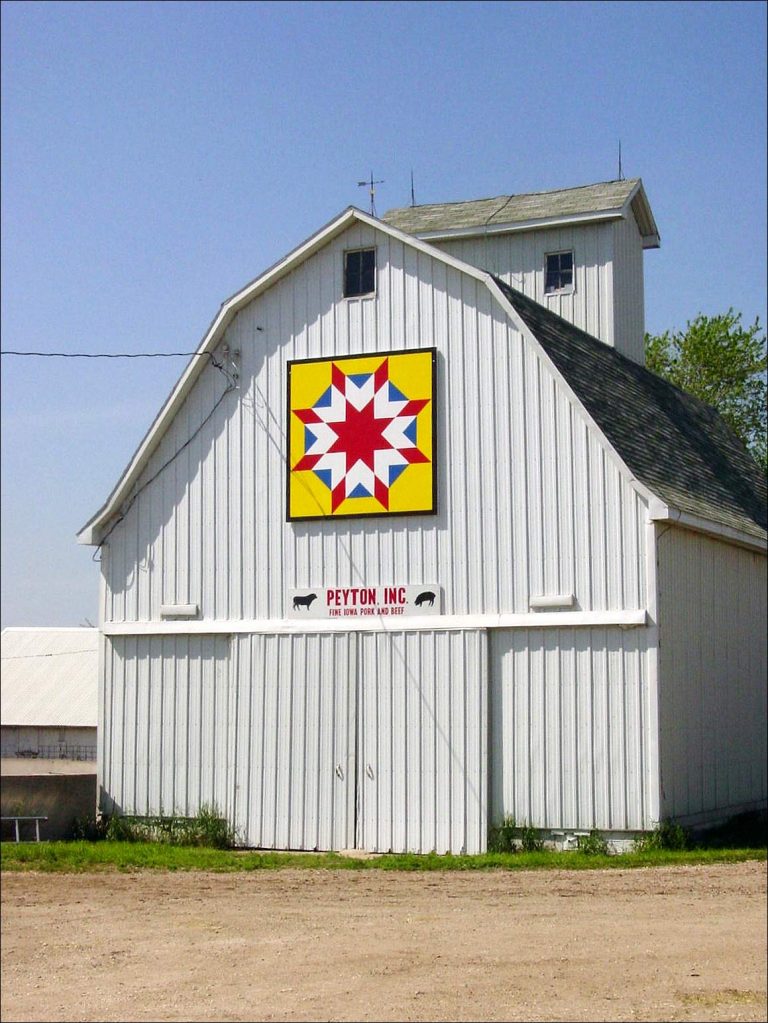 How to Paint a Barn Quilt (on a thrifted tray) - Girl in the Garage®