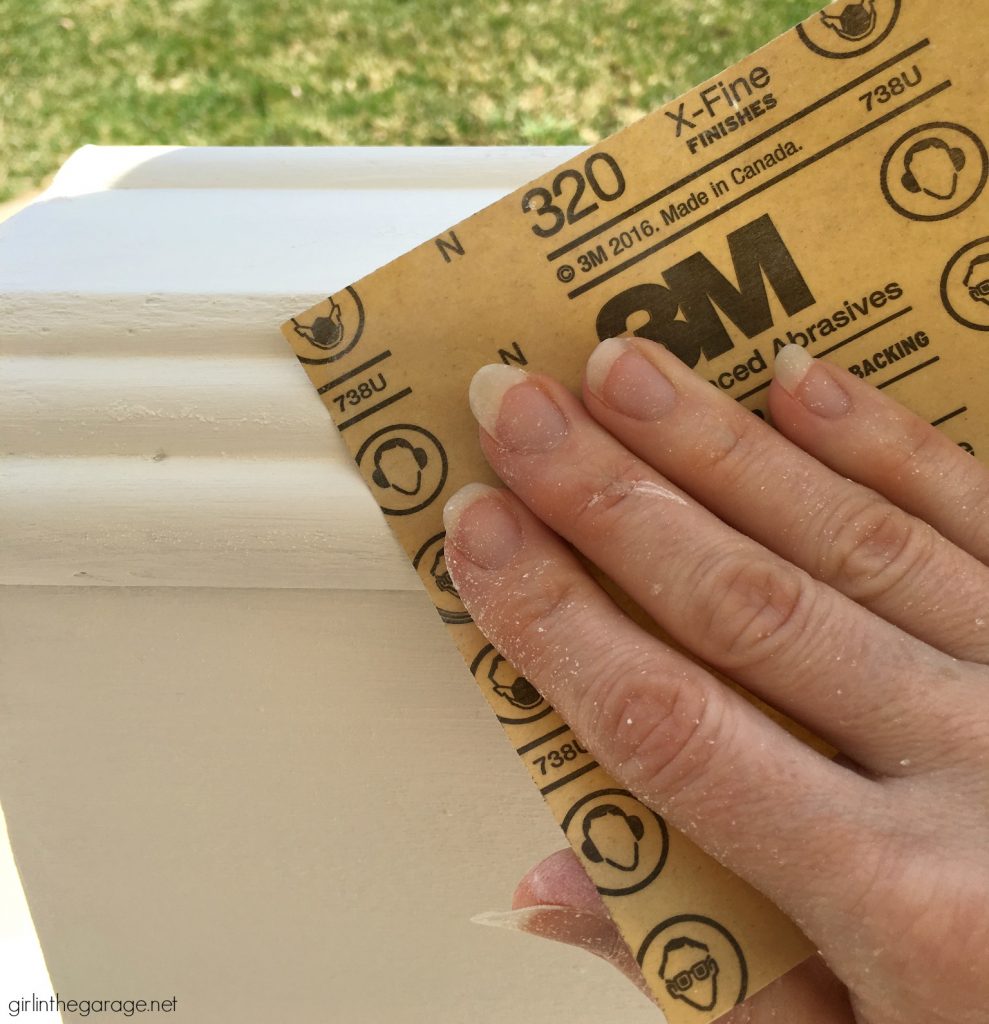 Repurposed cedar chest lid to modern farmhouse bench - DIY tutorial by Girl in the Garage