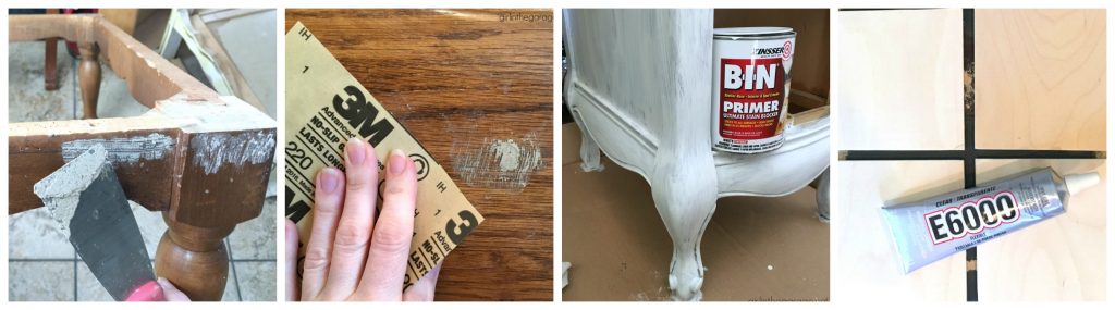 Proper Prep - What do you need before furniture paint?