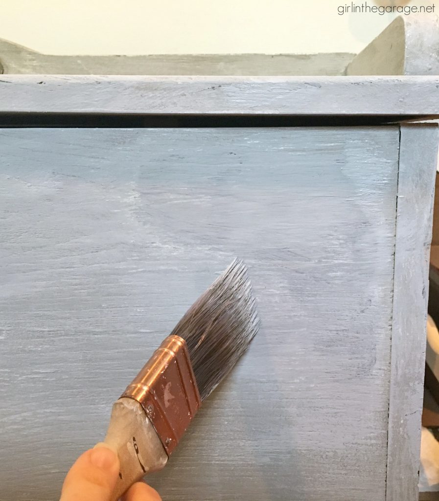 How to Paint Furniture with Modern Masters Metallic Paint