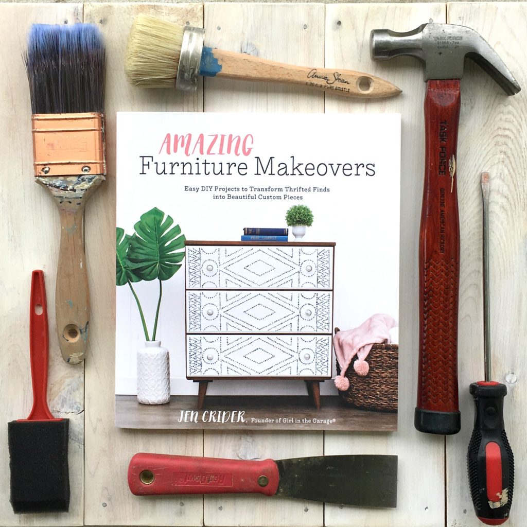 Amazing Furniture Makeovers book by Jen Crider, Girl in the Garage