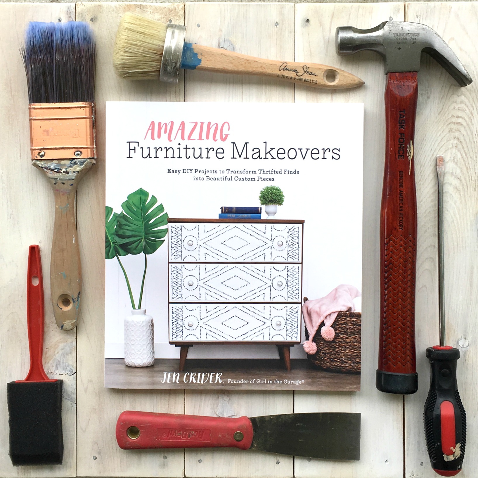 Amazing Furniture Makeovers book by Jen, Girl in the Garage