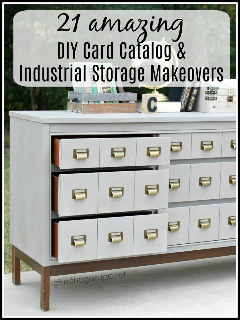 How to Make a Faux Card Catalog From a Hardware Organizer