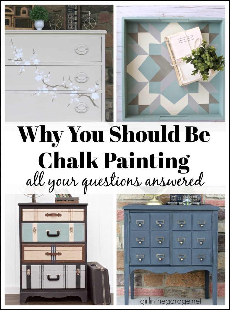 How To Chalk Paint Furniture - Cleverly Simple