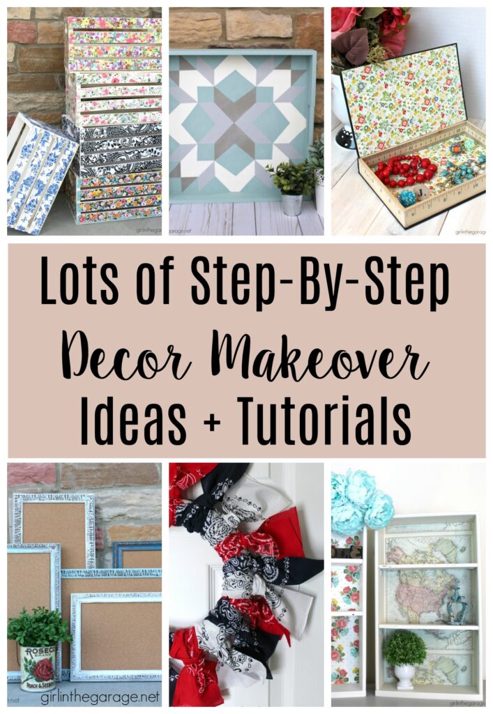 DIY home decor makeover ideas by Girl in the Garage