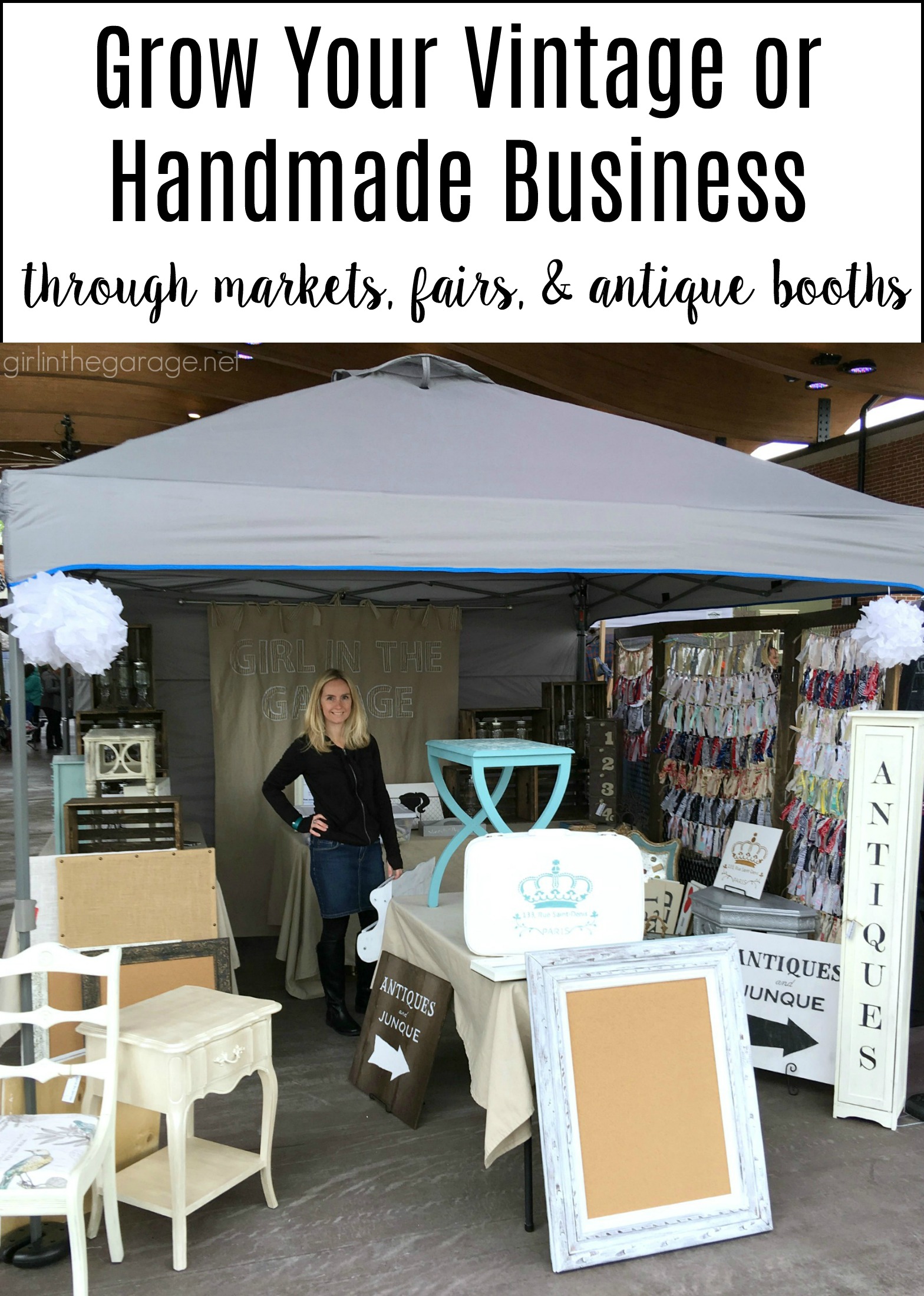 Grow Your Vintage or Handmade Business - Girl in the Garage®
