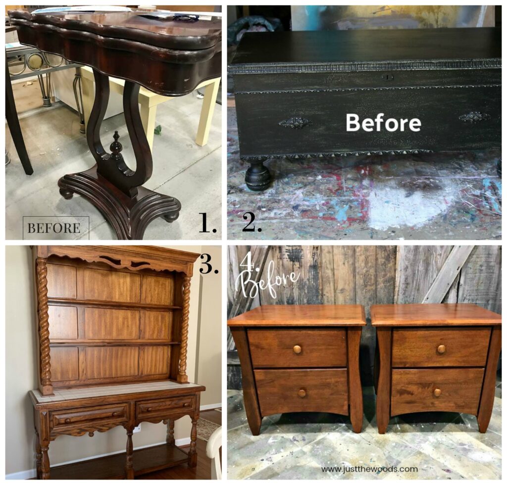 How To Distress Furniture Using Baby Wipes - Petticoat Junktion