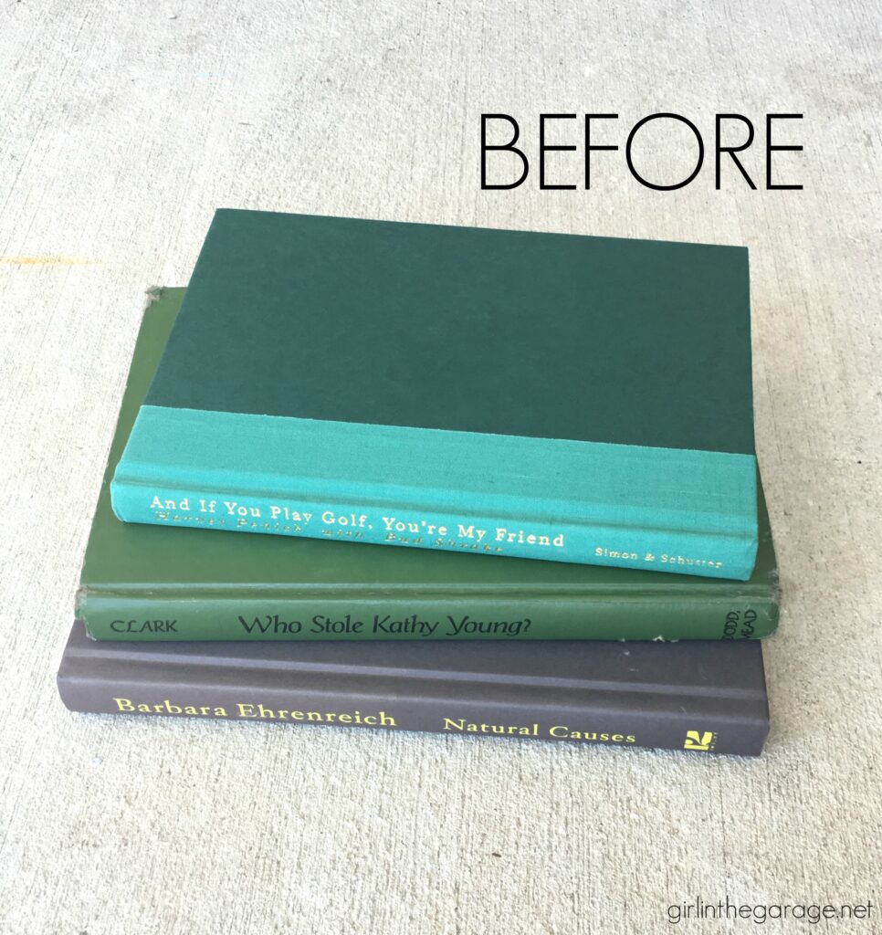 Repurposed book project ideas by Girl in the Garage