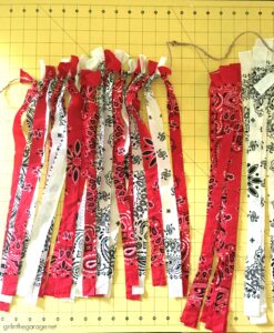 DIY Rag Flag + Patriotic Home Decor Ideas - Girl in the Garage®