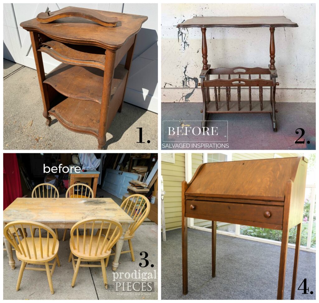 Pure White Chalk Paint Furniture Ideas - Girl in the Garage®