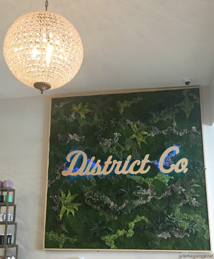 What's it like to visit the new Two Chicks District Co store in Indianapolis, owned by Mina Starsiak Hawk of HGTV's Good Bones? By Girl in the Garage