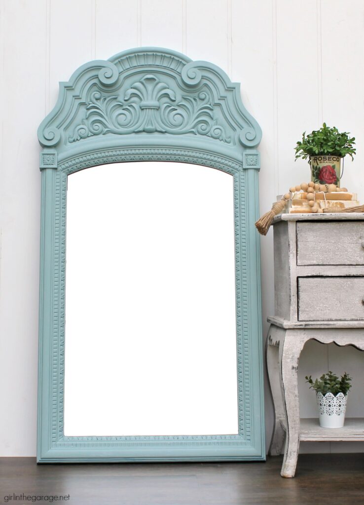 Painting a Mirror Frame: Easy Yet Stunning Ideas - Girl in the Garage®