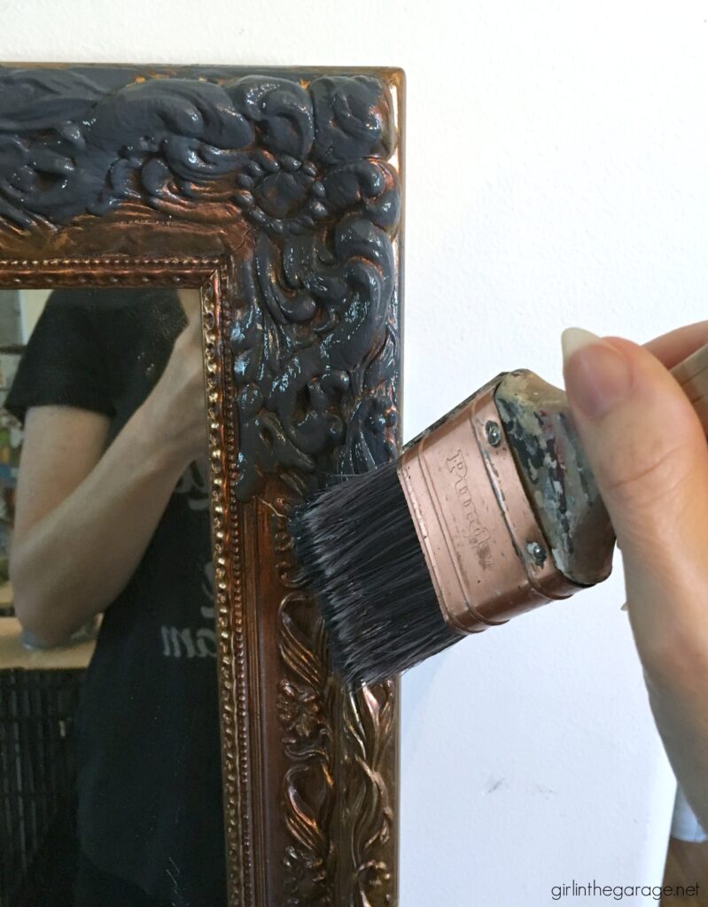 How To Paint a Mirror Frame (DIY)