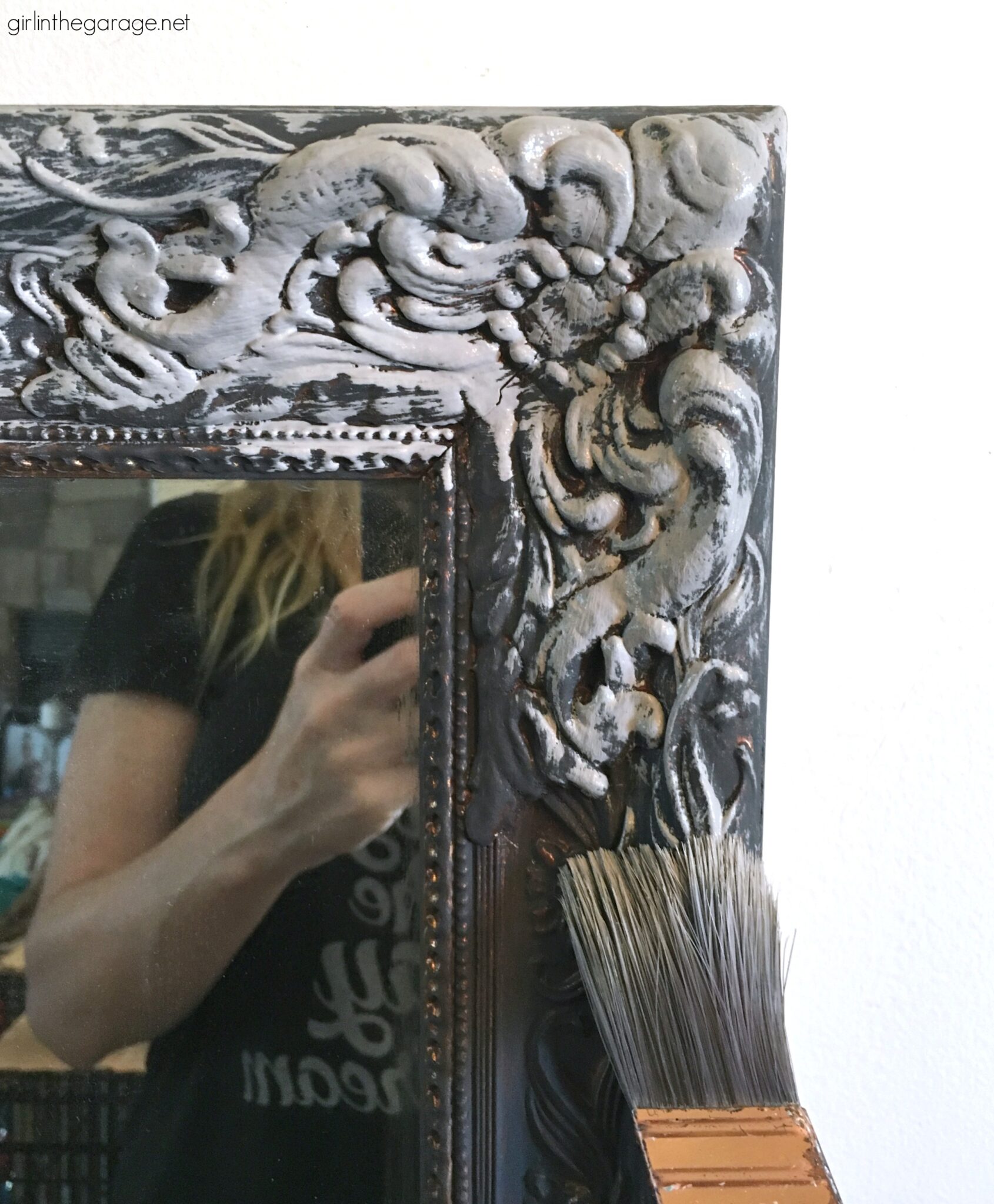 Painting a Mirror Frame Easy Yet Stunning Ideas Girl in the Garage®