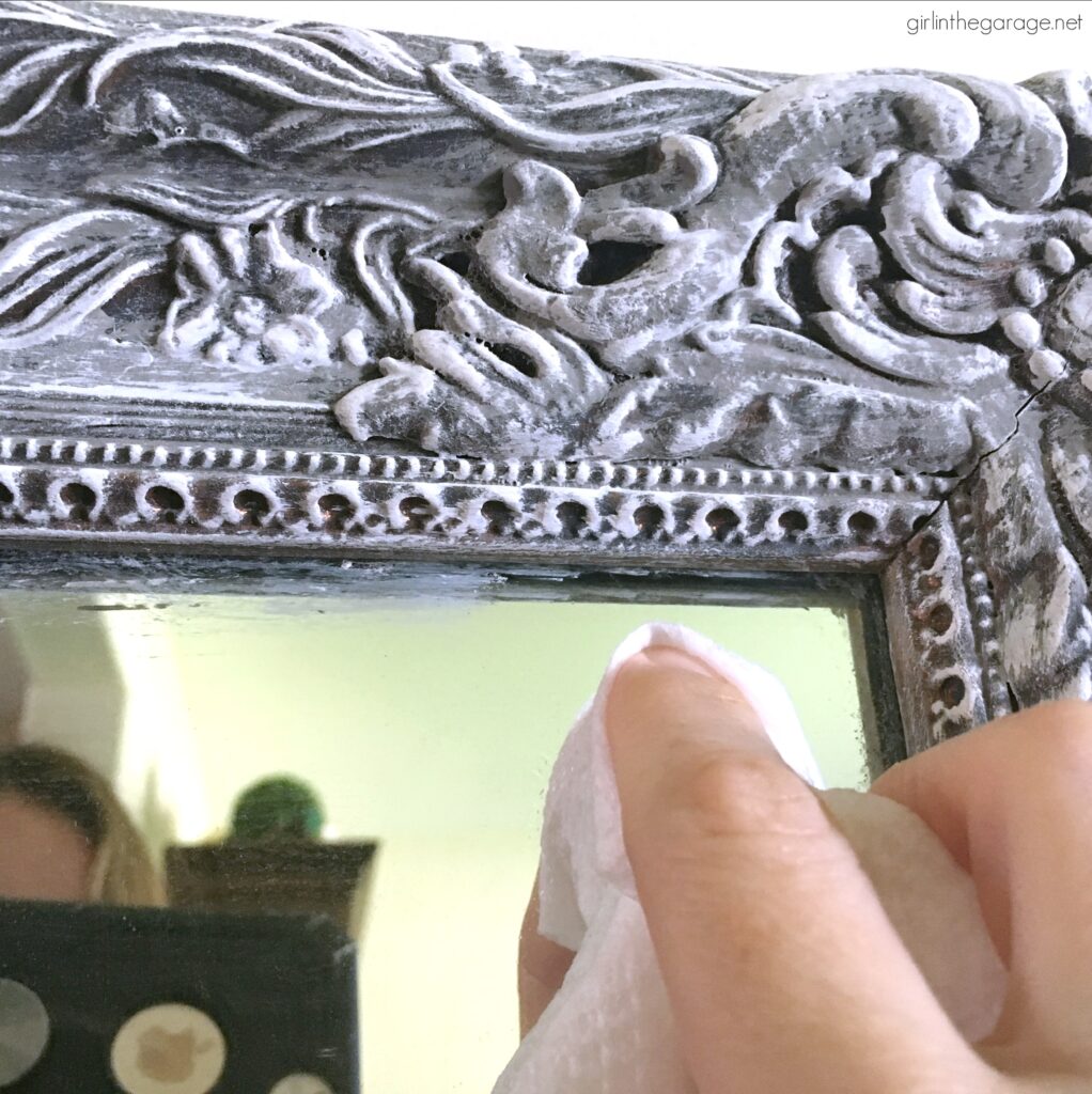 Painting a Mirror Frame: Easy Yet Stunning Ideas - Girl in the Garage®