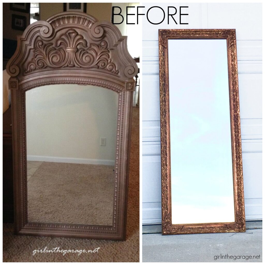 Mirror Makeover: How to Paint a Mirror Frame