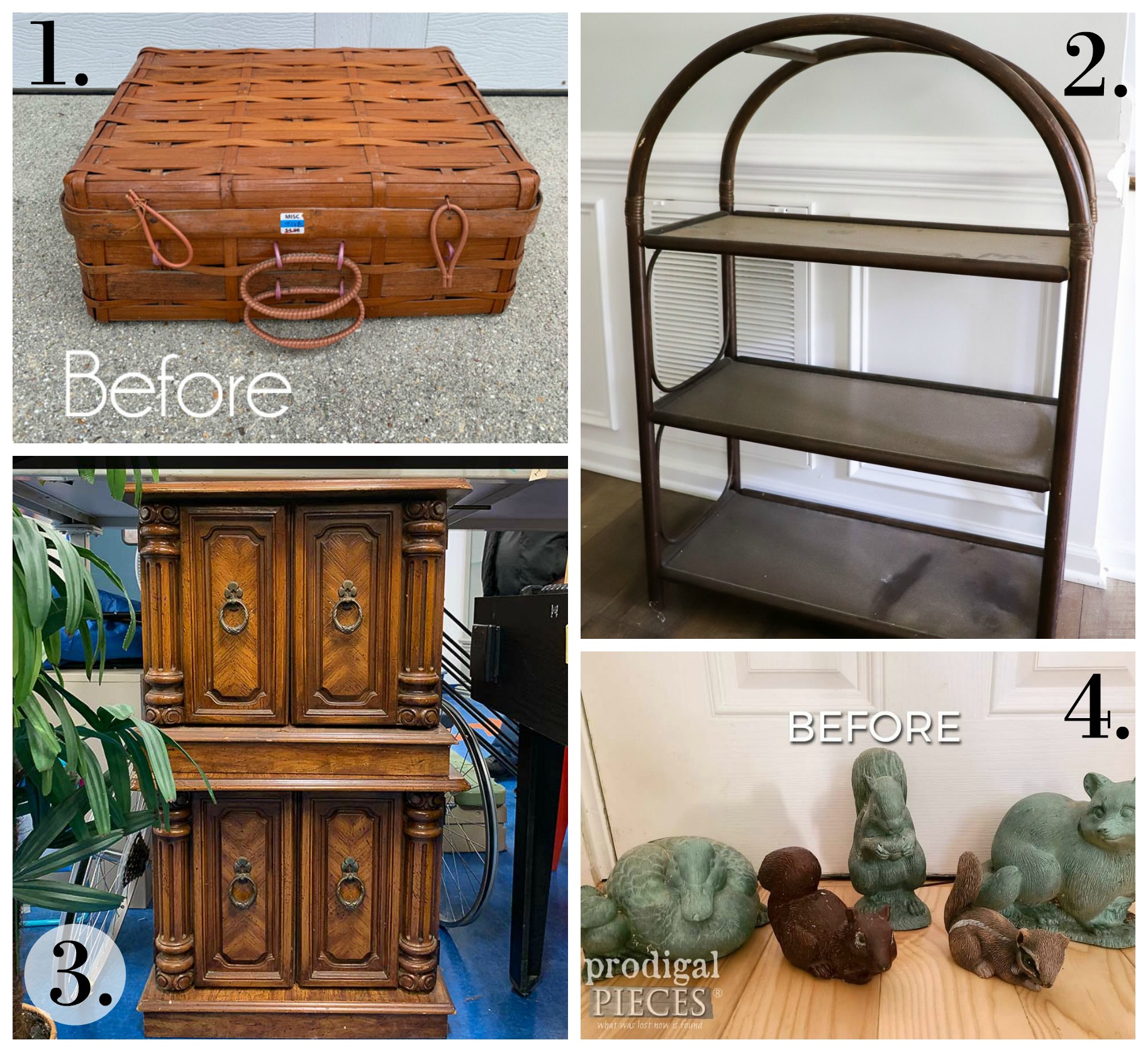 Trash to Treasure Makeovers - Girl in the Garage