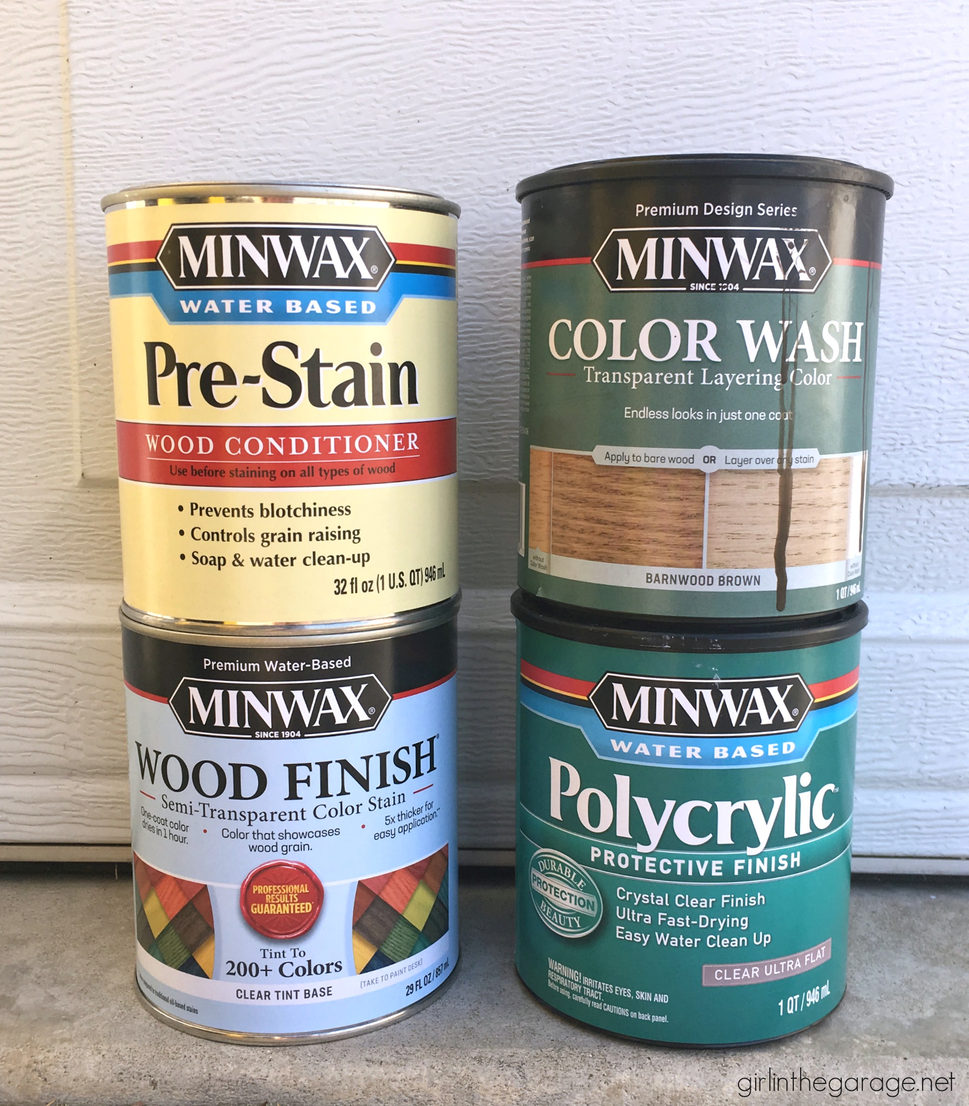 Learn how to refinish a dresser with Minwax products including Vintage Blue, the 2021 Color of the Year. Add faux-aged copper pulls and map paper lined drawers for the finishing touch. #ad DIY makeover ideas by Girl in the Garage