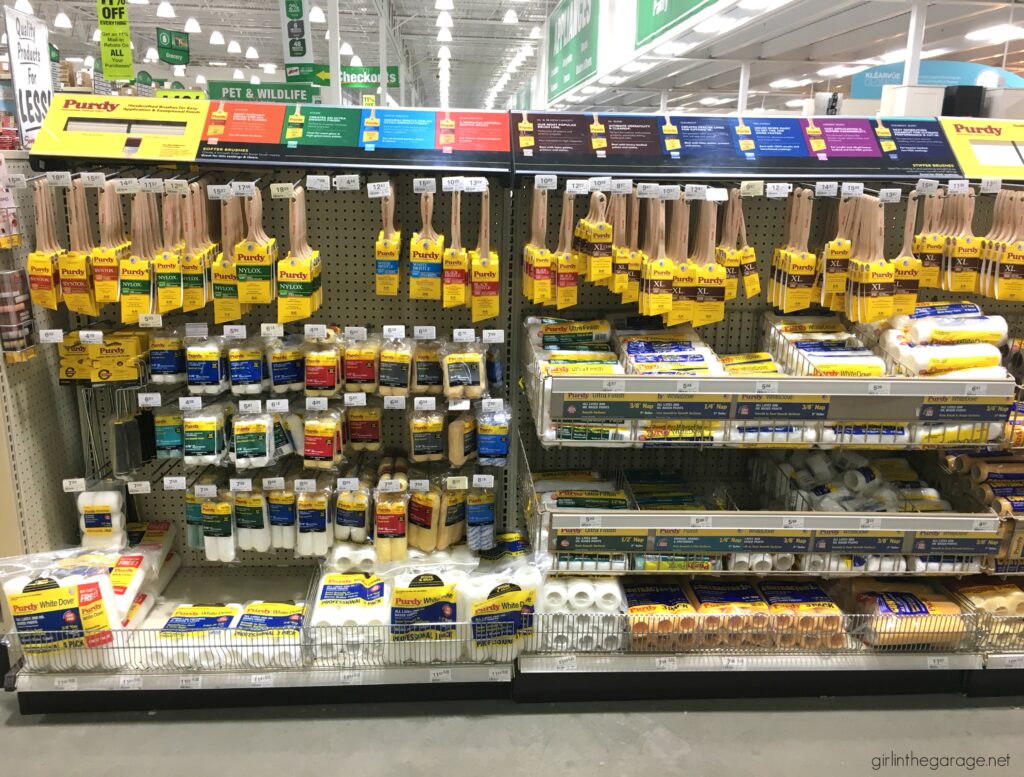 How to Choose the Right Paint Brush for Your Project Girl in the Garage®