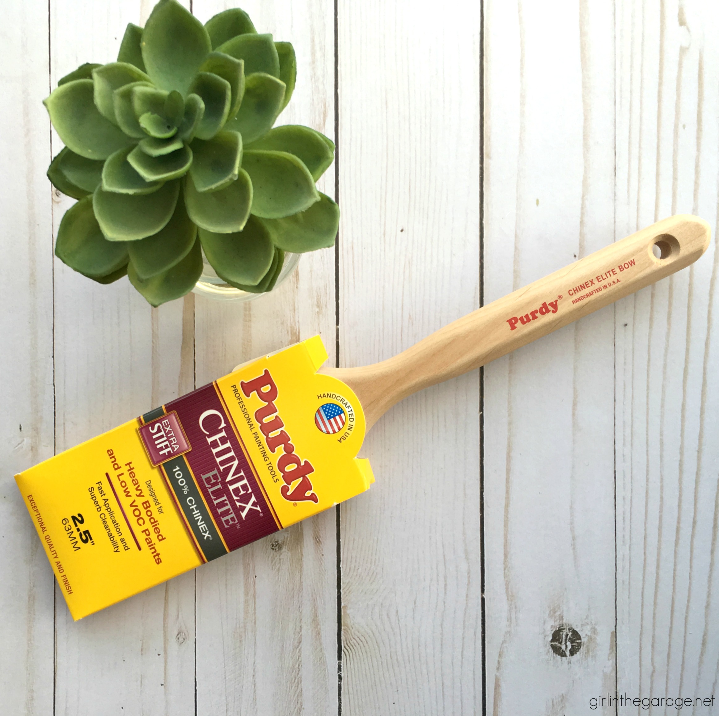 How to Choose the Right Paint Brush for Your Project - Girl in the Garage®