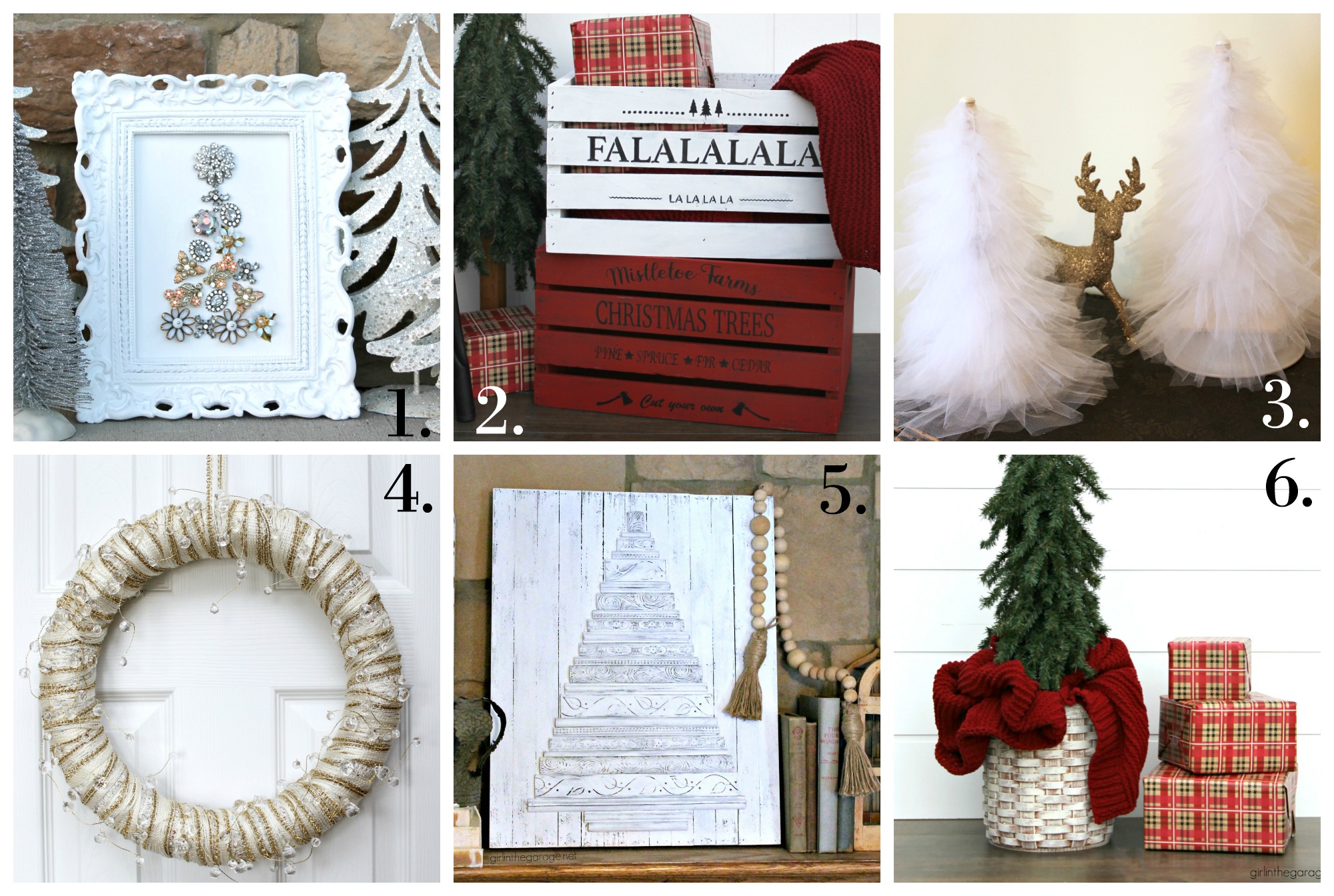 DIY Christmas decor project ideas from Girl in the Garage