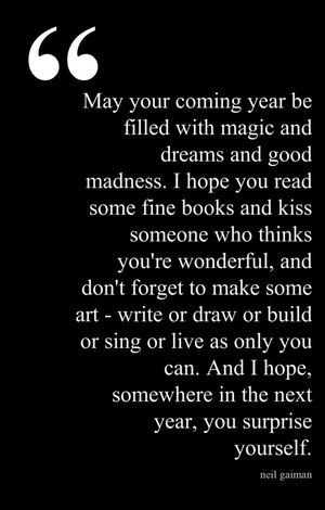 May your coming year be filled with magic...