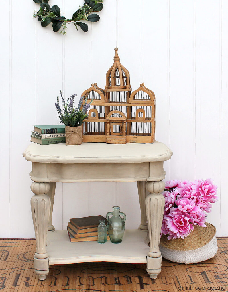 How to Create a Driftwood Finish with Chalk Paint Girl in the Garage®