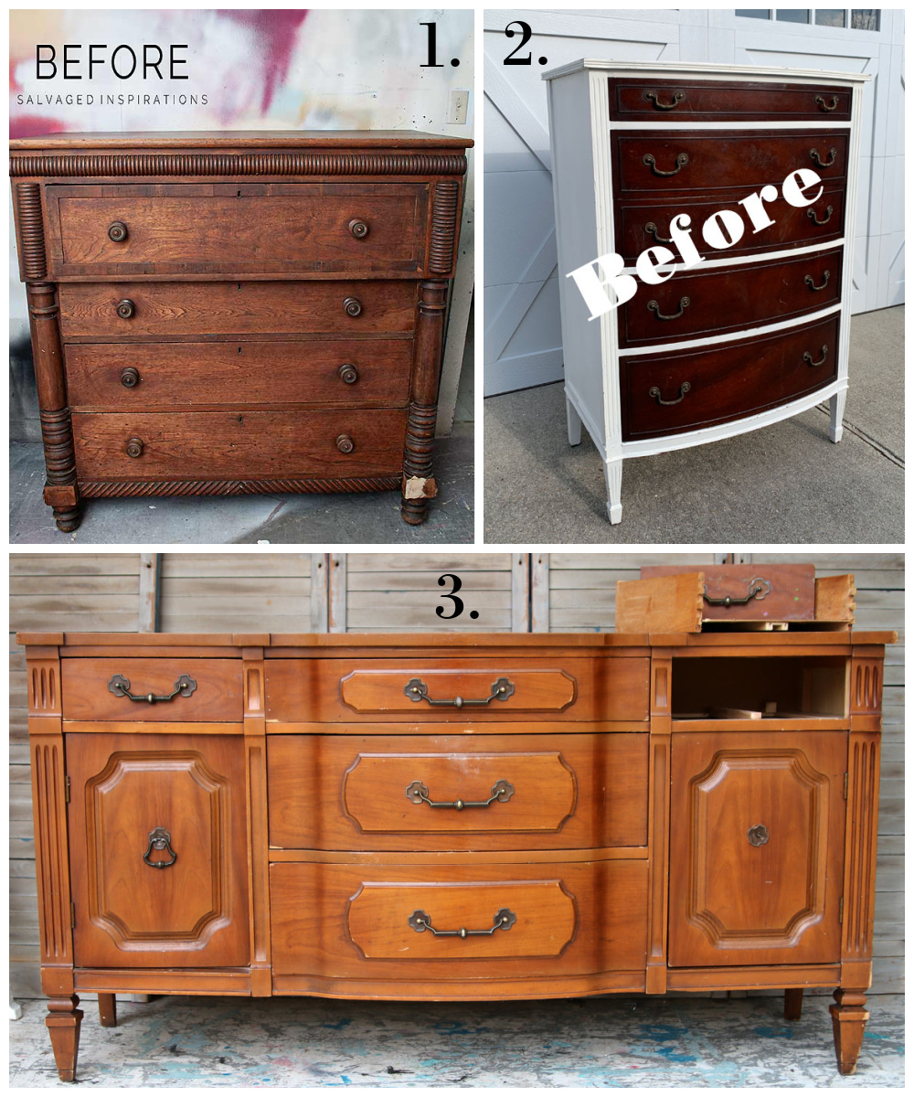 Furniture Fixer Uppers - Painted furniture ideas