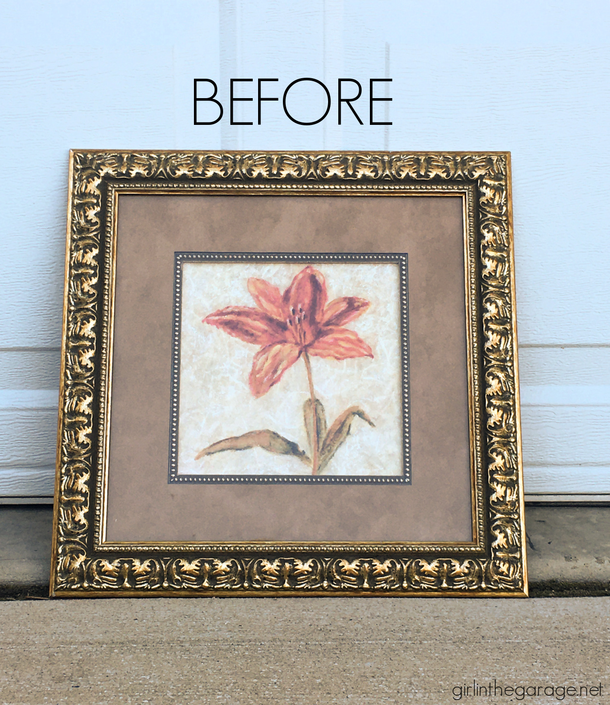 How to Upcycle Printable Art in Thrift Store Frames, Wall Art for Less  than $5!