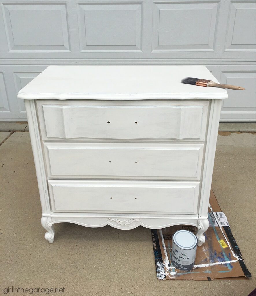 How to Paint Laminate Furniture with Chalk Paint Girl in the Garage®