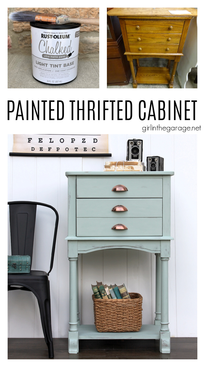 Waverly chalk paint review & a side table makeover