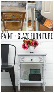 Glazing Furniture: Lessons Learned - Girl in the Garage®