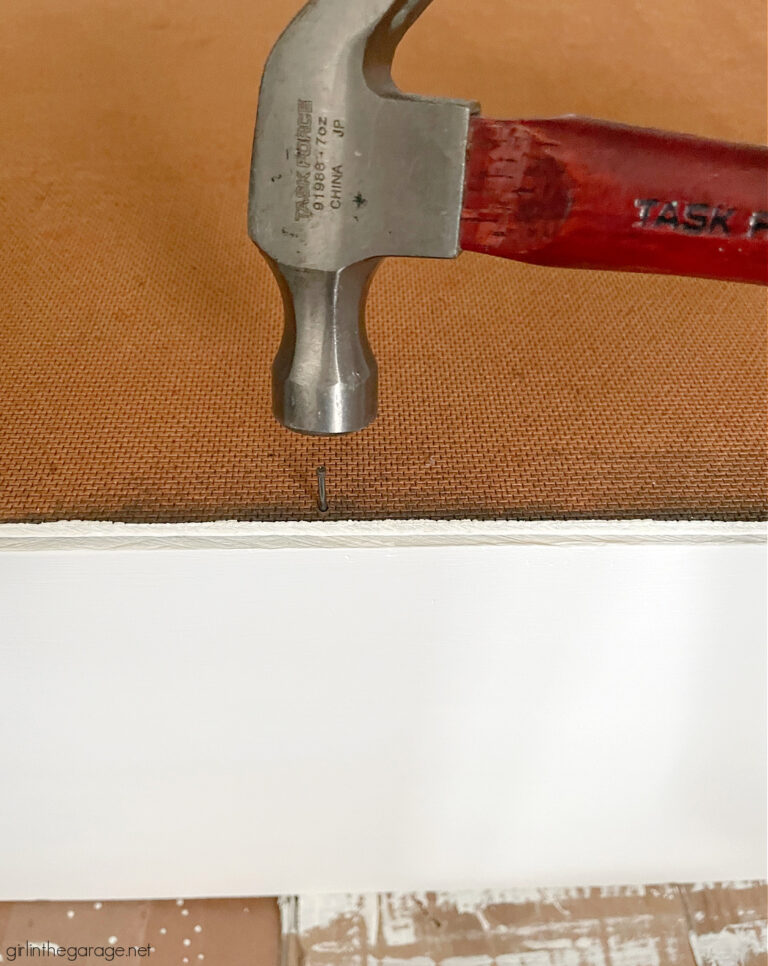 How to Paint a Bookcase and Stencil with Multiple Colors Girl in the