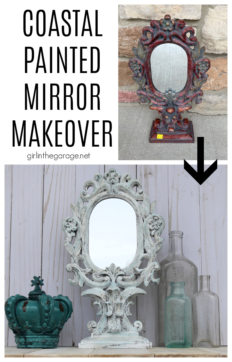 Upcycled Picture Frame into Mirror Art - Prodigal Pieces