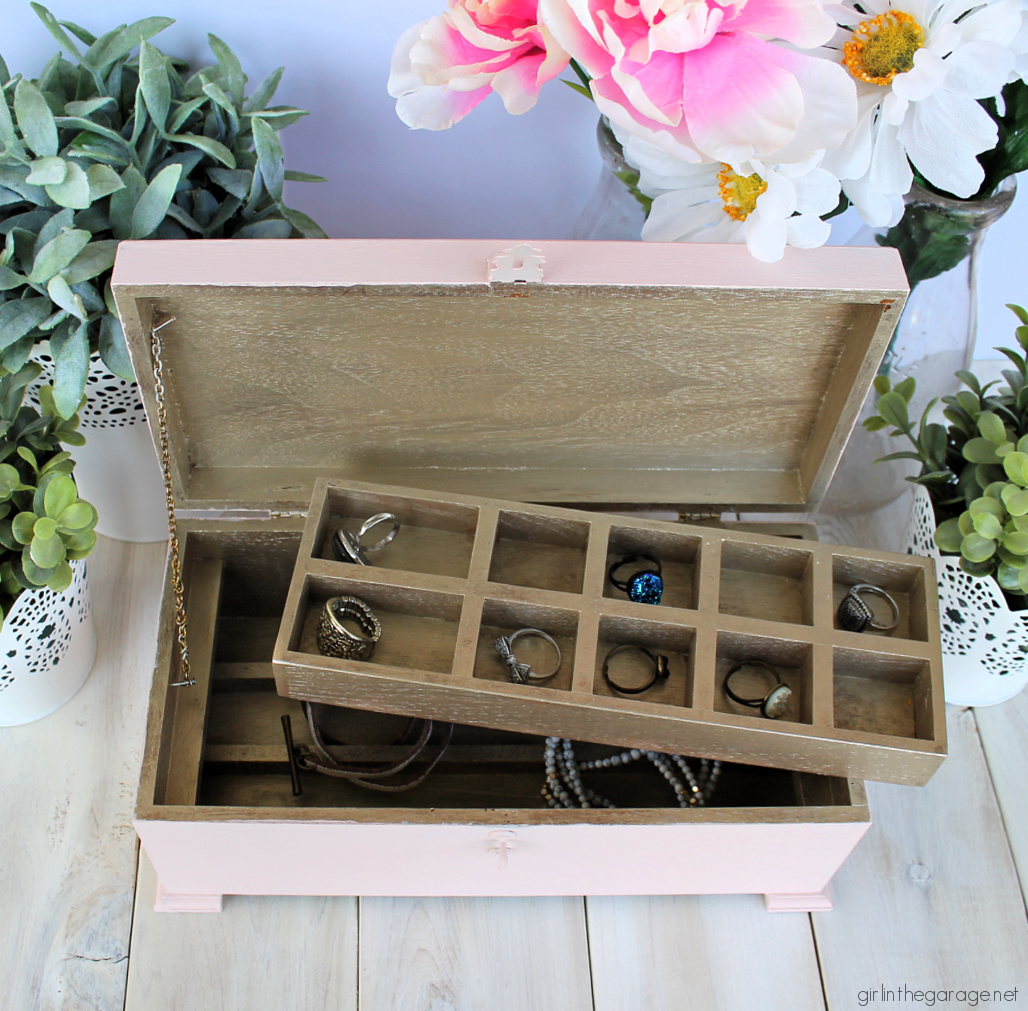 Hand Painted Jewelry Box Ideas - Girl in the Garage®