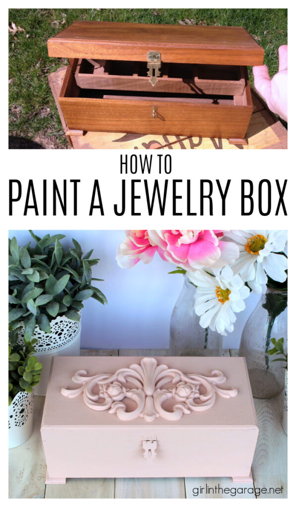 Hand Painted Jewelry Box Ideas Girl in the Garage®