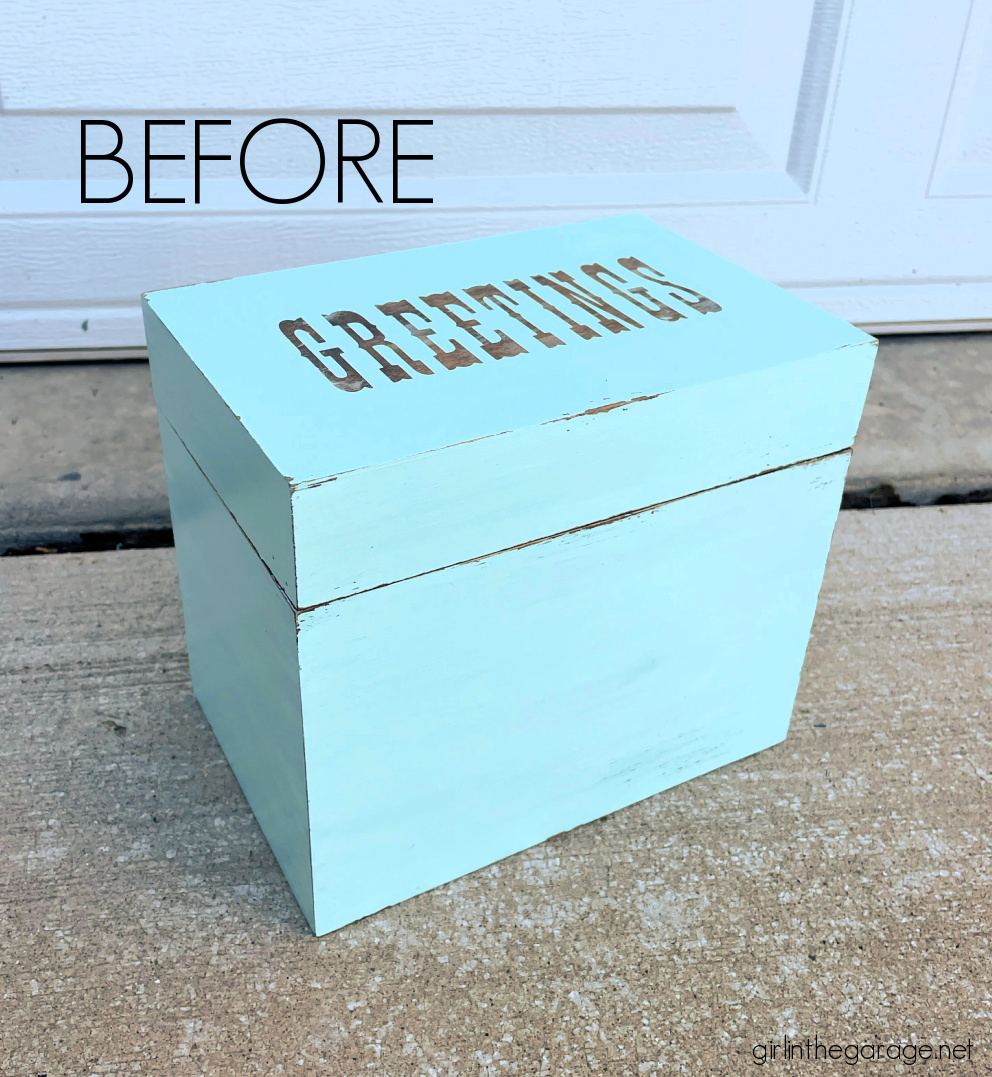 How to Stencil on Wood (Furniture and Decor) - Girl in the Garage®