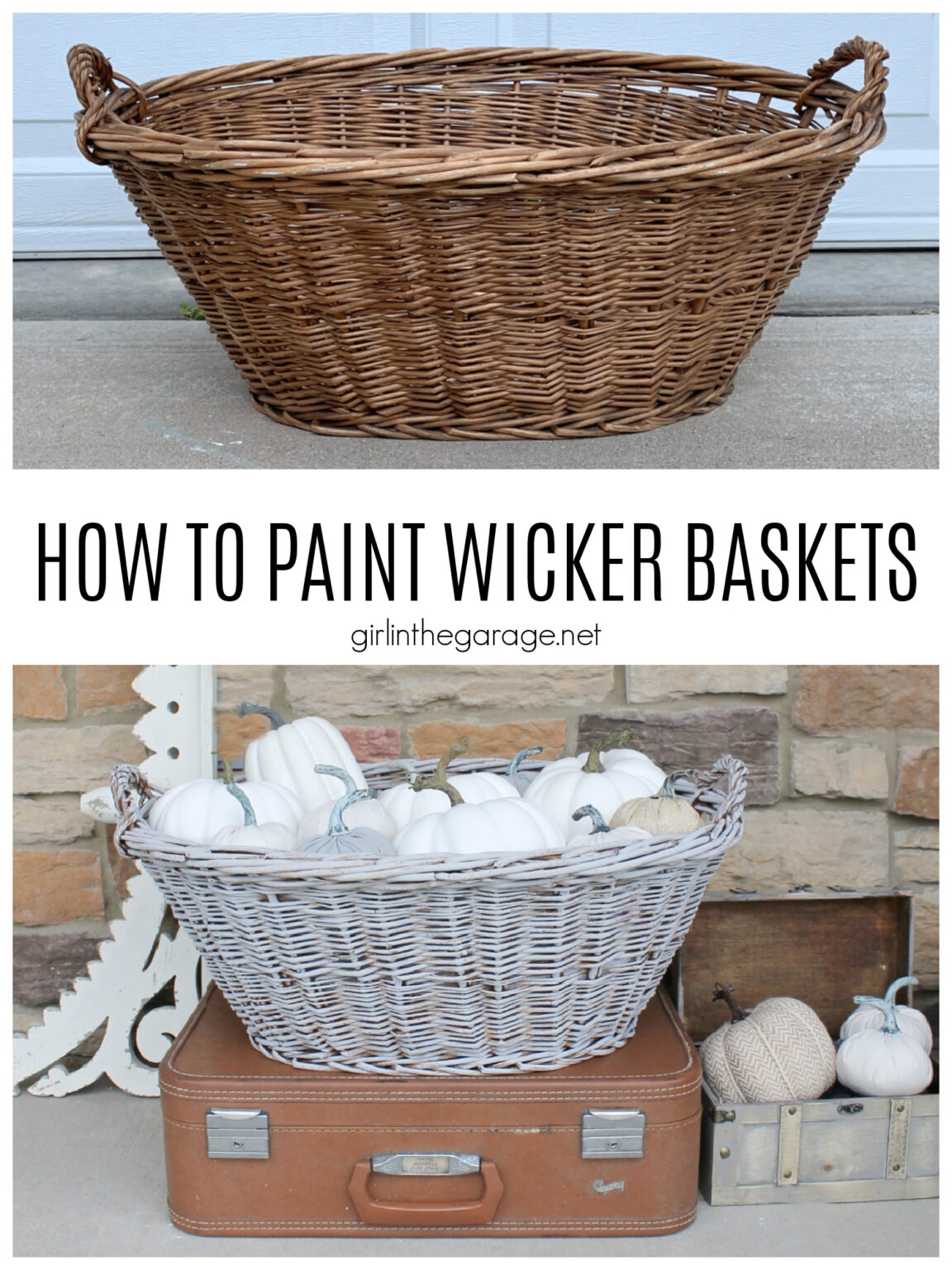 Creative Ideas for Painting Baskets Girl in the Garage®