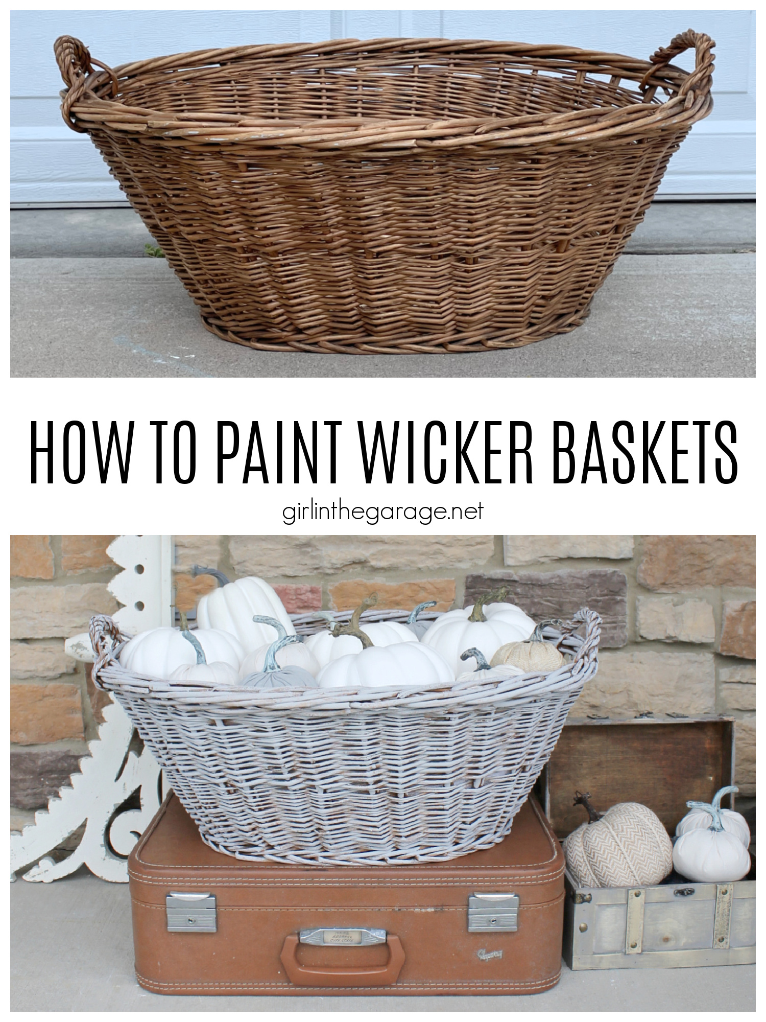 Organizing with Baskets - The Girl Creative